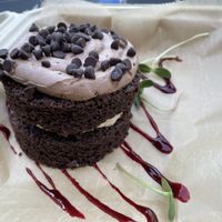 CHOCOLATE CHIP COOKIE TORTE  at Cafe Manna in Brookfield