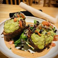 Loaded Potatoes  at Cafe Manna in Brookfield