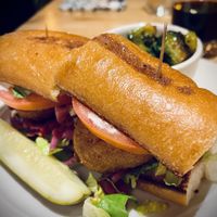 Cauliflower Po’boy  at Cafe Manna in Brookfield