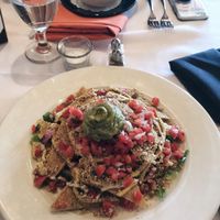 Raw vegan nacos at Cafe Manna in Brookfield