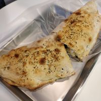 Calzone at Vegrano in Lucca
