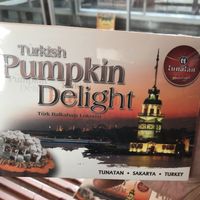 Turkish delight with pumpkin  at Tunatan Tesisleri Serdivan in Sakarya