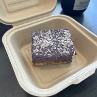 Blueberry pie bar  at Catch A Healthy Habit Cafe in Fairfield