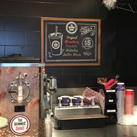 Hummus shakes- delicious!! at The Hummus & Pita Co in Brookfield