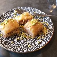 Outstanding baklava at Beyrouth in Poitiers