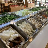 Shabu buffet selection 1  at A Pot Shabu in Pattaya