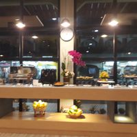 The buffet area at A Pot Shabu in Pattaya