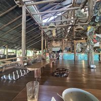 Cool seating area   at The Kasbah in Langkawi