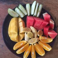 Fruit platter at The Kasbah in Langkawi