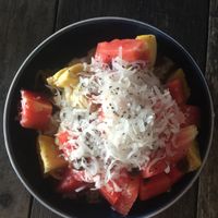 Muesli with soy mile and fruit at The Kasbah in Langkawi