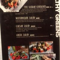 Salads at The Kasbah in Langkawi