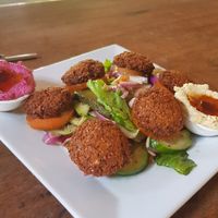 Falafel with hummus at The Kasbah in Langkawi