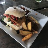 Vegan special ciabatta at The Kasbah in Langkawi