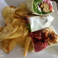 Falafel wrap at The Kasbah in Langkawi