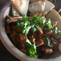 Veggie korma at The Kasbah in Langkawi