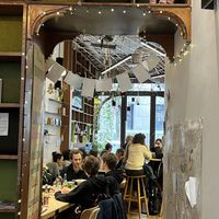   at Newtree Café in Lyon