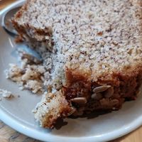 Banana bread at Newtree Café in Lyon