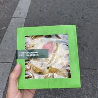 Vegan mac & greens at Pret A Manger - Exmouth Market in London