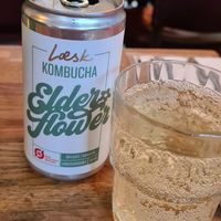 Kambucha Elderflower (Holunderblüte) at Plads'n in Copenhagen