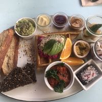 Brunch plate  at Cafe Blå in Copenhagen