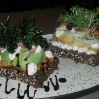 Avocado Eller Kartoffel Smorrbrod at Cafe Blå in Copenhagen