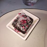 Date dessert  at Cafe Blå in Copenhagen