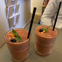 Smoothie  at Cafe Blå in Copenhagen