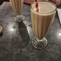 vegan PB&Jack milkshake at Fat Hippo in Newcastle Upon Tyne