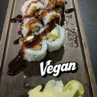 1 of many vegan rolls  at Spicy Tuna Sushi in Holland