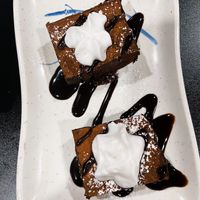 Vegan chocolate cheesecake   at Spicy Tuna Sushi in Holland