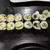 Asparagus and avocado rolls   at Spicy Tuna Sushi in Holland