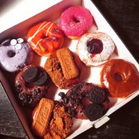 All vegan doughnuts! at DoughNotts in Derby