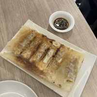Pan fried truffle & vegetable dumplings 🥟   at Hi-Lai Vegetarian 漢來蔬食 in Taipei
