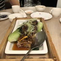 Taro cake (amazing!!!)  at Hi-Lai Vegetarian 漢來蔬食 in Taipei