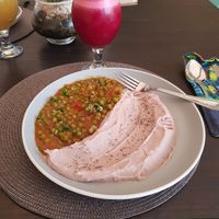 Lunch at Kru Cozinha Saudável in Maputo