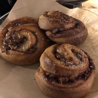 Cinnamon buns  at Rabarber in Utrecht