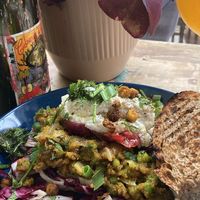 Amaranth Pilaf: my favorite dish here. So many textures and flavors!   at Rabarber in Utrecht