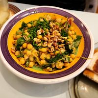 Romige kikkerwtenstoff at Rabarber in Utrecht