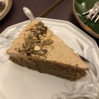 carrot cake   at Rabarber in Utrecht