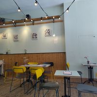 Inside at Rabarber in Utrecht