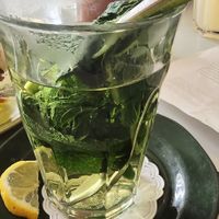 Mint ginger tea at Rabarber in Utrecht