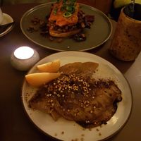 Flensjes met peer. Jumm!!! at Rabarber in Utrecht