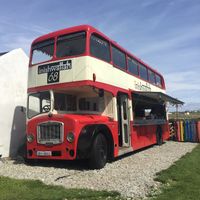 Bus at Inishwallah 68 in Galway