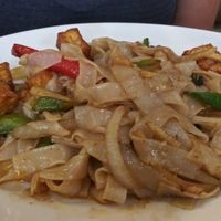 Drunken noodles with veggies and tofu at Spice Thai in Port St Lucie