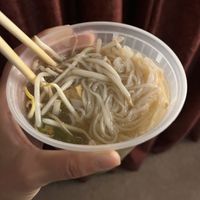 Vegan pho  at Thai9 in Lincoln