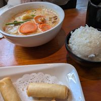 Massaman curry (recommend) at Thai9 in Lincoln