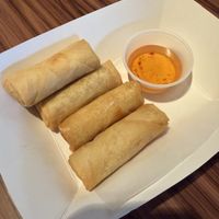Spring rolls  at Thai9 in Lincoln