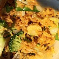 Vegetable fried rice at Great Wall Restaurant in Palm Bay