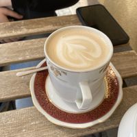 Chai Latte  at Cafe Spirit in Prague