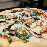 Miss Mushroomm #Veganuary at Mellow Mushroom in Augusta